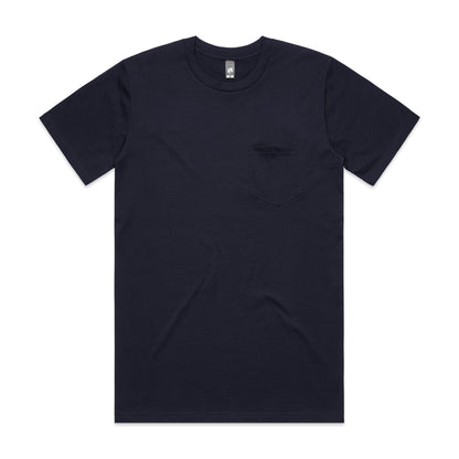 AS Colour 5027 Classic Pocket Tee Navy