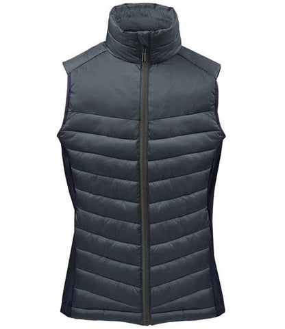 Stormtech PDV1W Stormtech Ladies Montserrat Thermal Bodywarmer in Indigo/Midnight