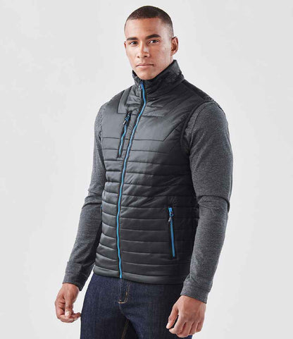 Stormtech PFV2 Stormtech Gravity Thermal Bodywarmer in Black/Marine Blue