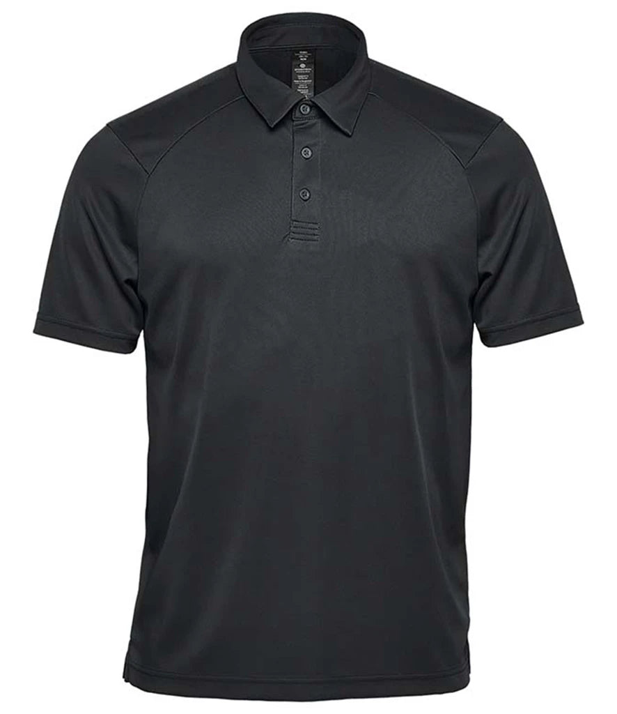 Stormtech PMT1 Milano Sports Polo Shirt in Black