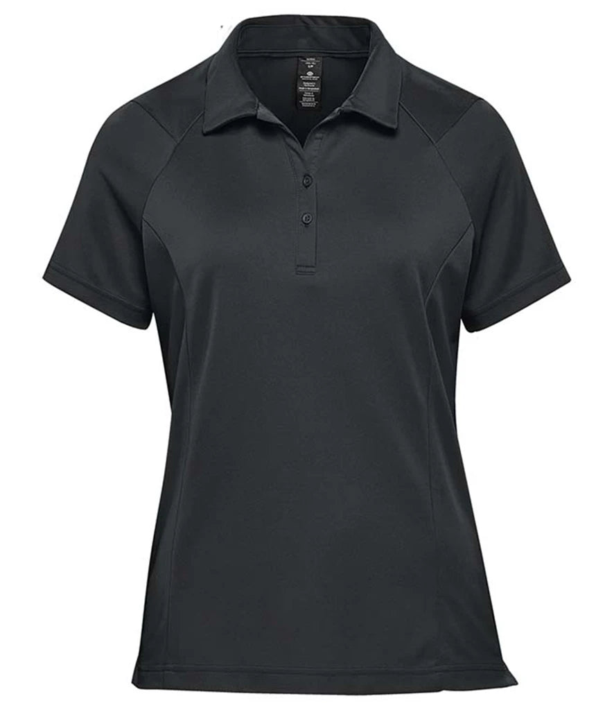 Stormtech PMT1W Ladies Milano Sports Polo Shirt in Black
