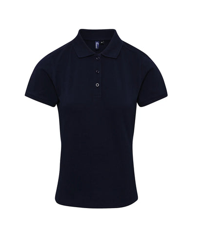 Premier PR632 Ladies Coolchecker Plus Piqué Polo Shirt in Navy
