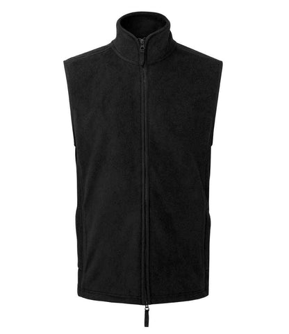 Premier PR803 Premier Artisan Fleece Gilet in Black/Black