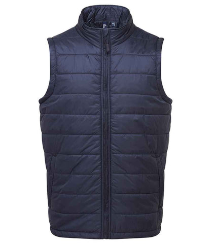 Premier PR811 Recyclight Padded Gilet in Navy