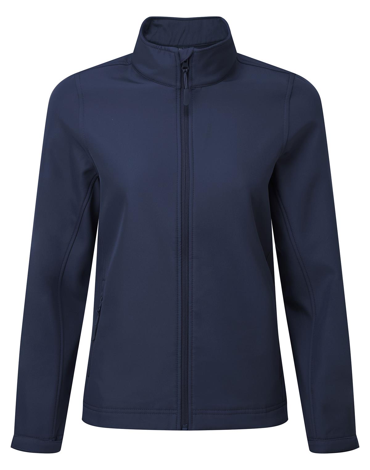 Premier PR812 women's softshell jacket in navy