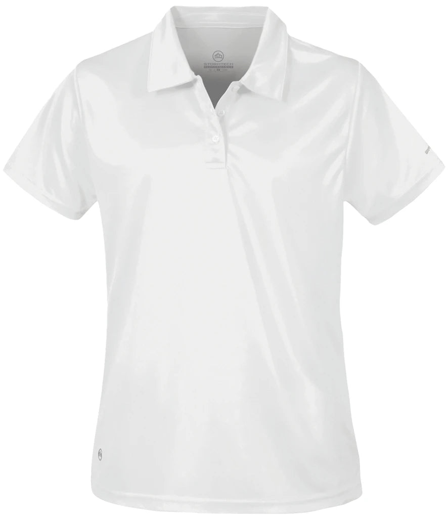 Stormtech PS1W Ladies Apollo H2X-DRY Polo Shirt in White