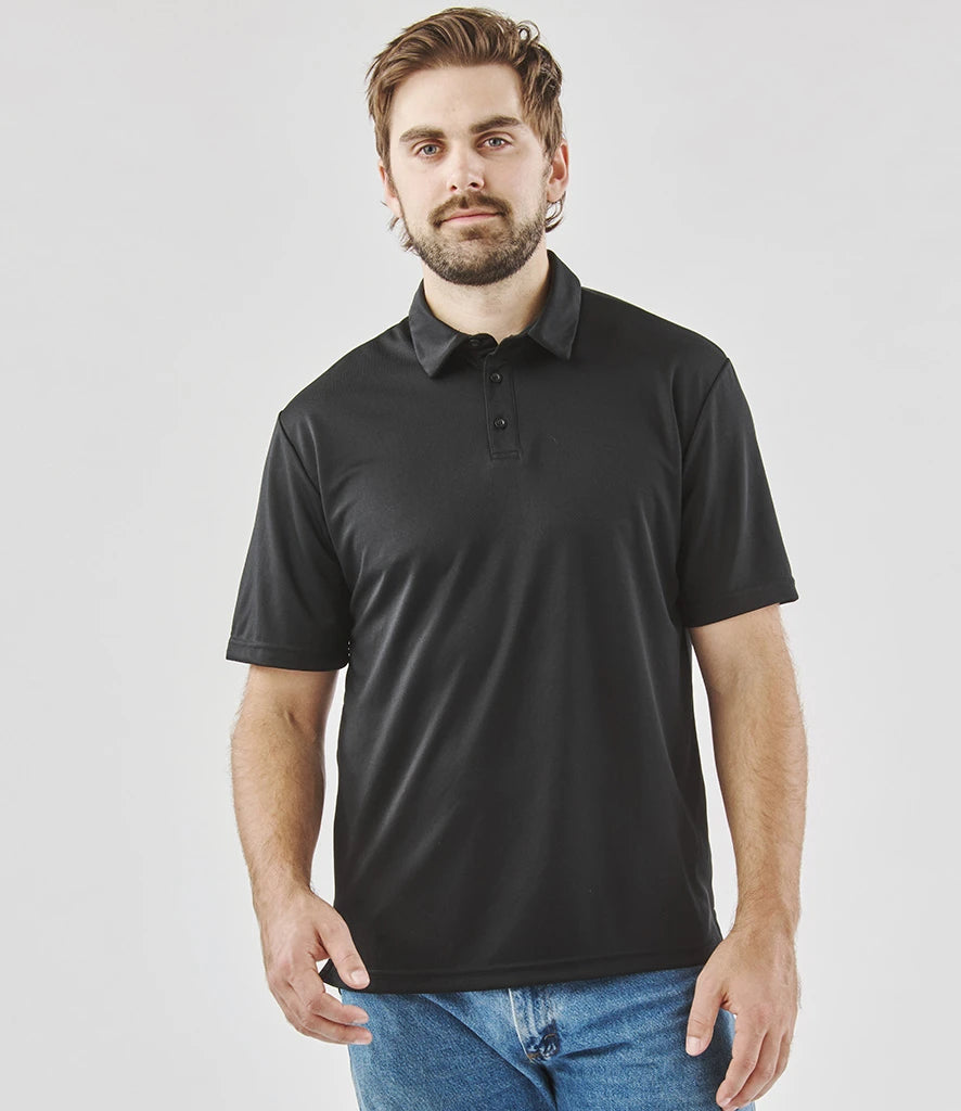 Stormtech PTS1 Treeline Performance Polo Shirt in Black