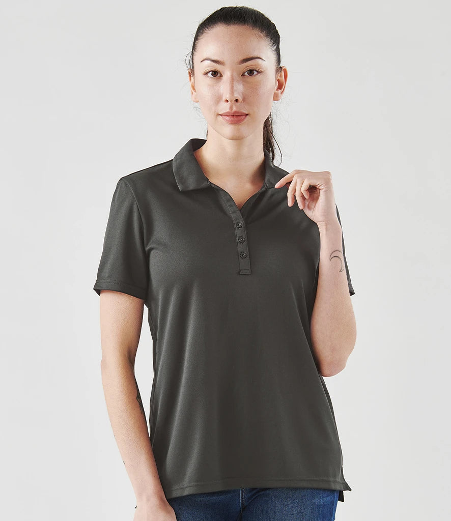 Stormtech PTS1W Ladies Treeline Performance Polo Shirt in Graphite Grey