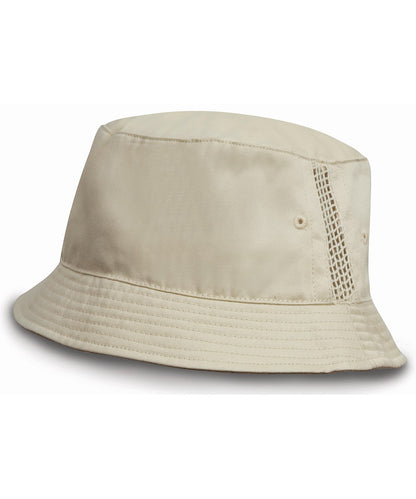 Result RC045X bucket hat in Natural