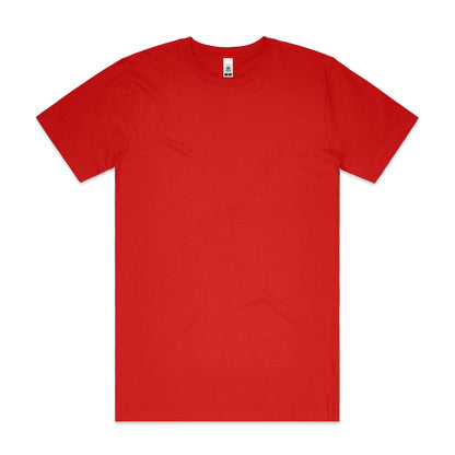 AS Colour 5050 Block Tubular Tee Red