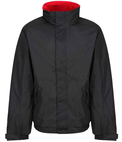 Regatta RG045 Dover Jacket in Black/Red