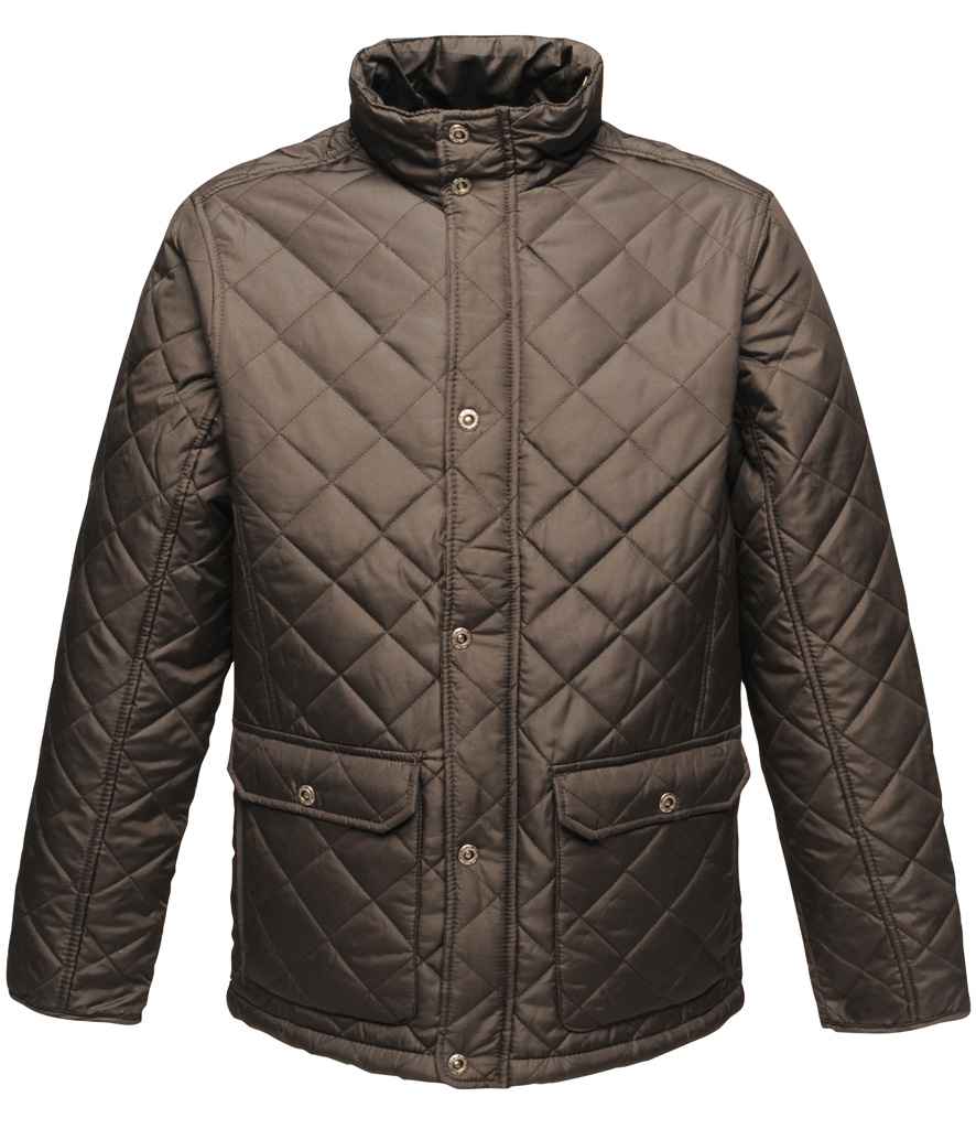 Regatta RG058 Tyler Diamond Quilted Jacket in Black