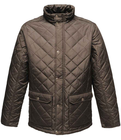 Regatta RG058 Tyler Diamond Quilted Jacket in Black