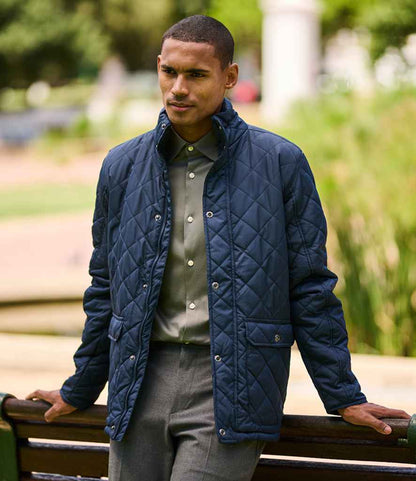 Regatta RG058 Tyler Diamond Quilted Jacket in Navy
