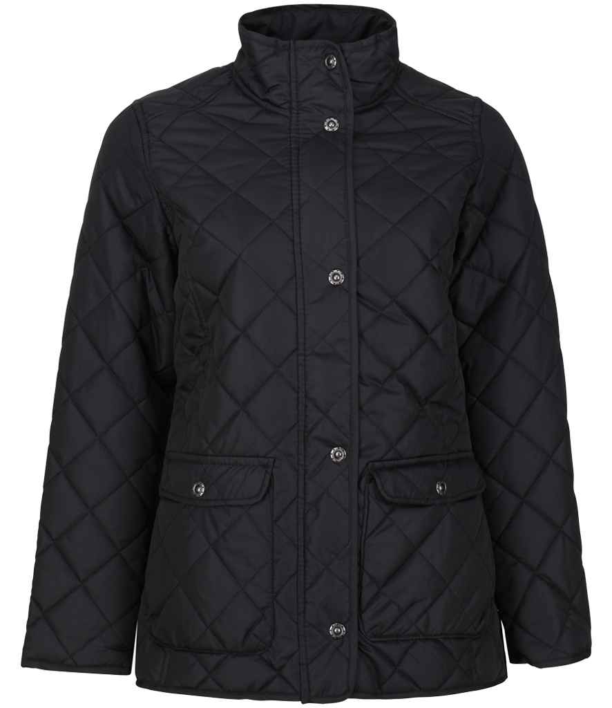Regatta RG059 Tarah Quilted Jacket in Black