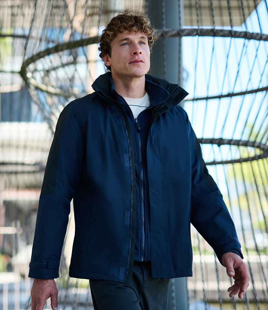 Regatta RG085 Defender III Jacket in Navy/Black