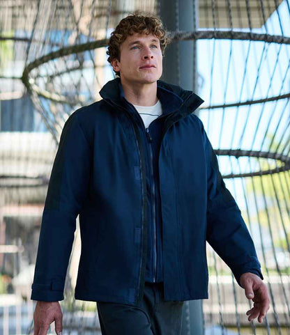 Regatta RG085 Defender III Jacket in Navy/Black