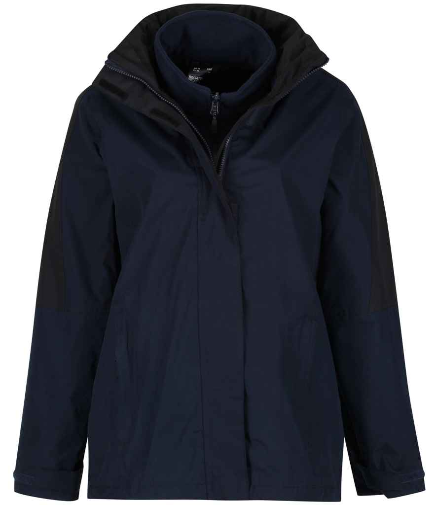 Regatta RG086 Ladies Defender III Jacket in Navy/Black