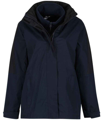 Regatta RG086 Ladies Defender III Jacket in Navy/Black