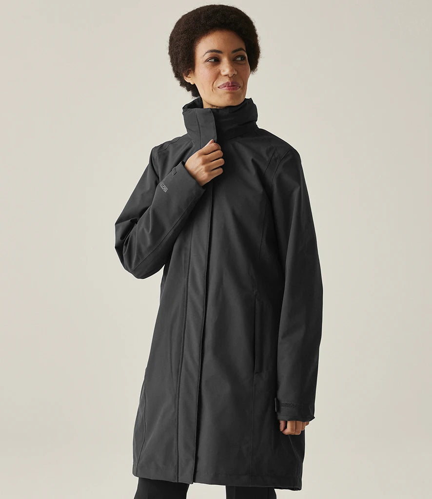 Regatta RG169 Longline Kingsley Jacket in Black