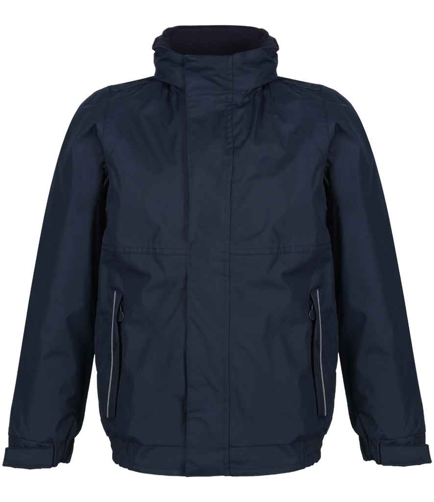 Regatta RG244 Kids Dover Jacket in Navy/Navy