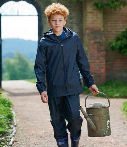 Regatta RG256 Kids Pro Stormbreak Jacket in Navy