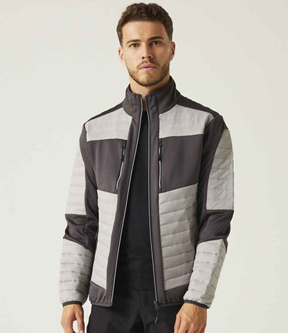 Regatta RG380 E-Volve Hybrid Jacket in Mineral Grey/Ash