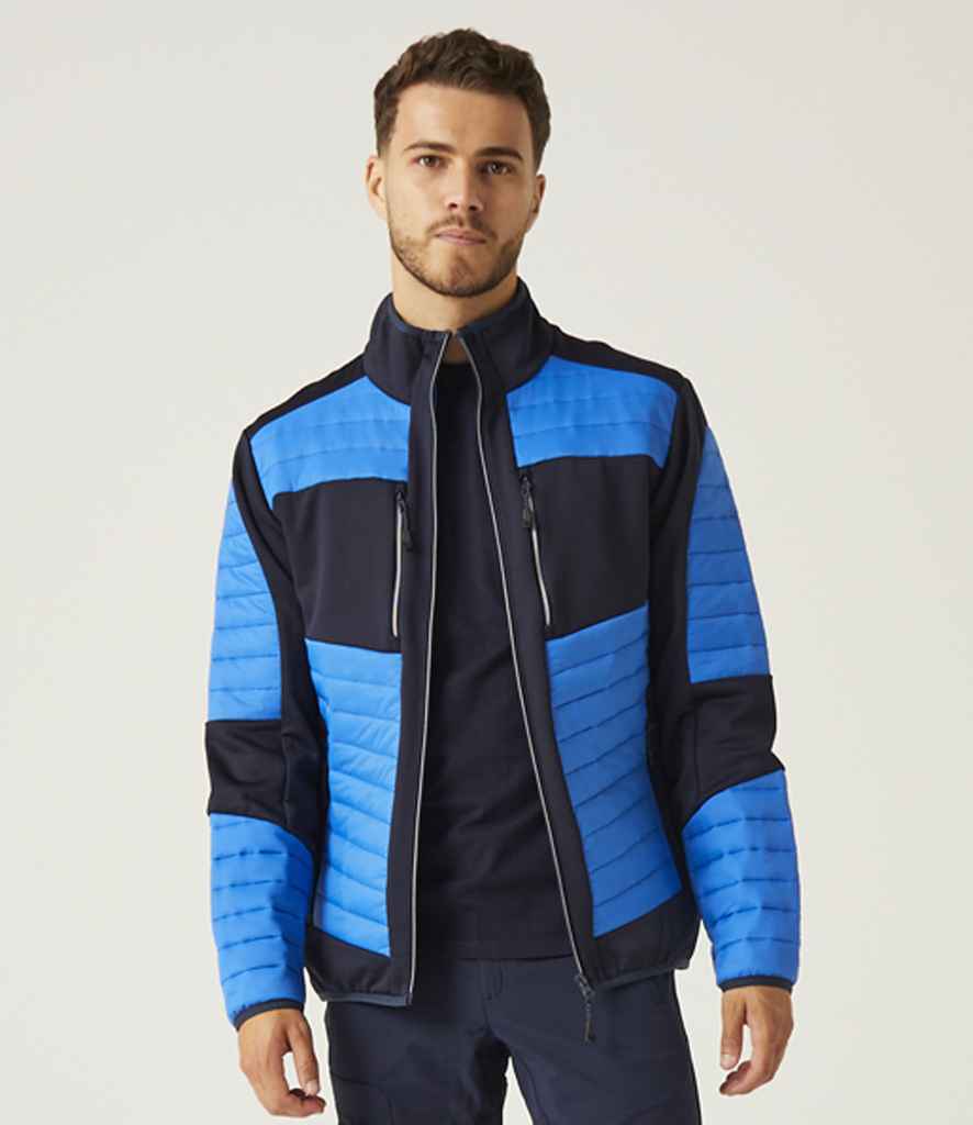 Regatta RG380 E-Volve Hybrid Jacket in Strong Blue/Navy