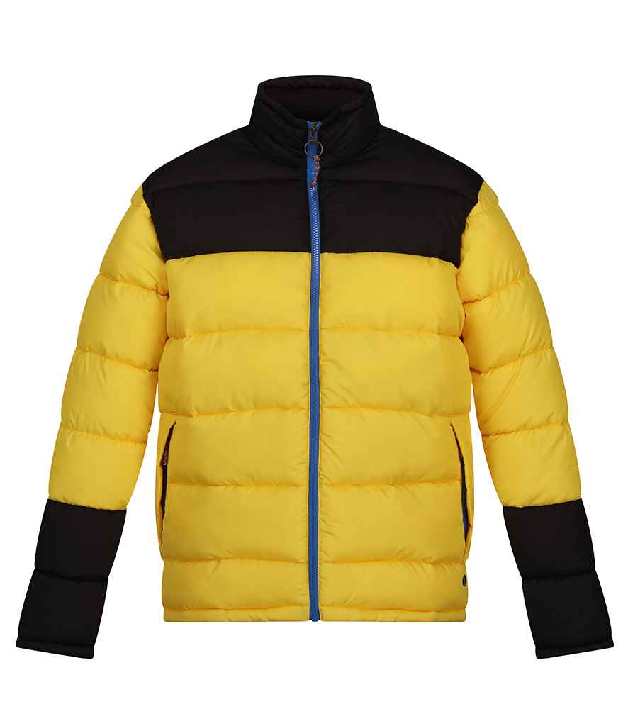 Regatta RG432 Vintage Puffer Jacket in Solar/Black