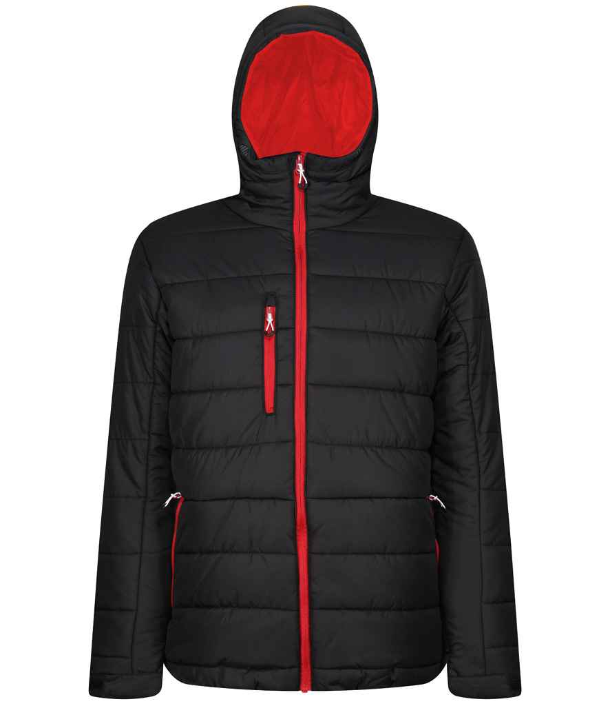 Regatta RG444 Navigate Thermal Jacket in Black/Classic Red