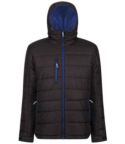 Regatta RG444 Navigate Thermal Jacket in Black/New Royal Blue