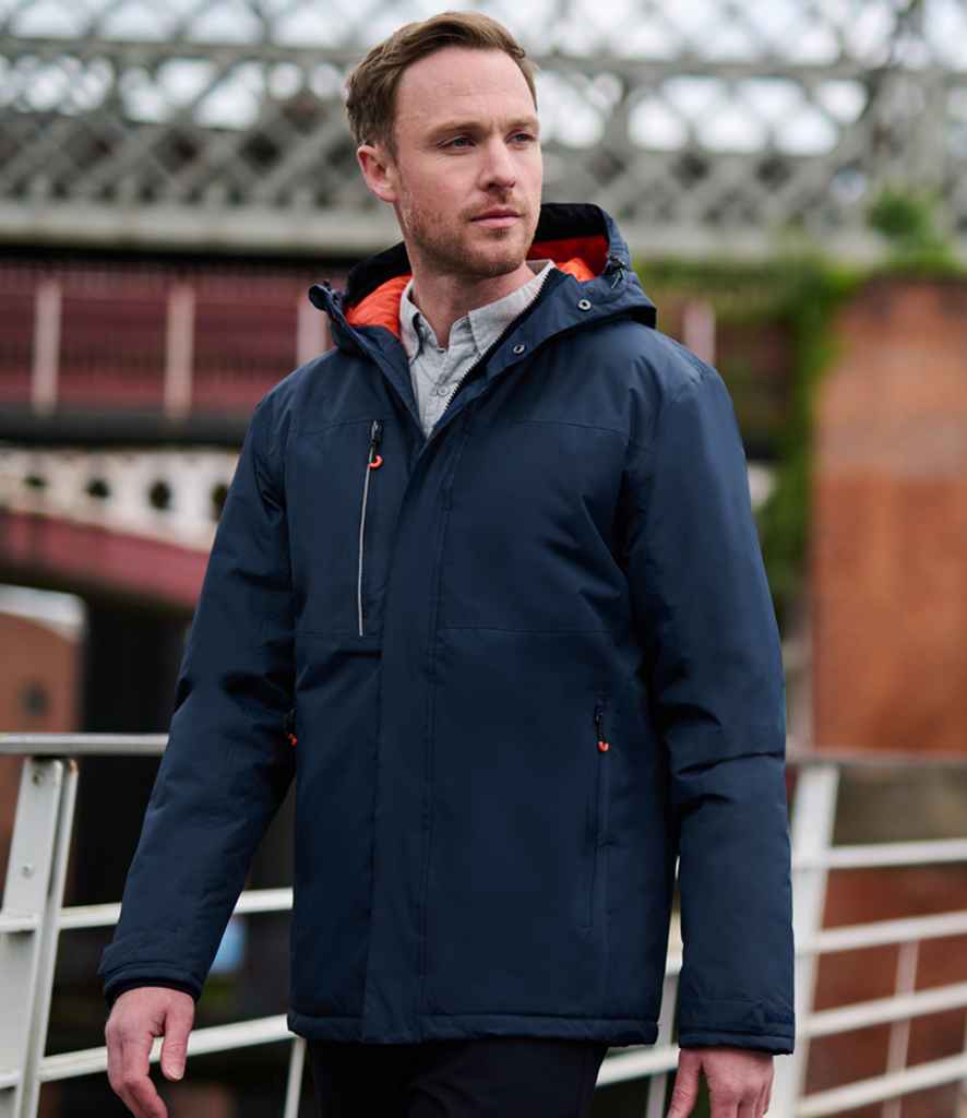 Regatta RG700 Thermogen Heated Jacket in Navy/Magma Orange