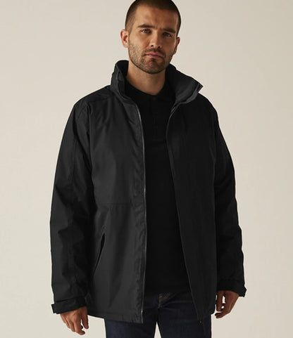 Regatta RG745 Dover Parka Jacket in Black