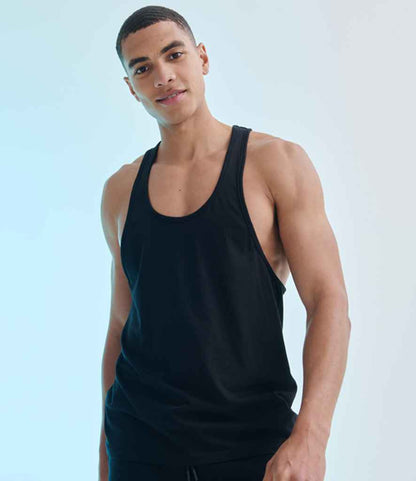 SF Clothing SF236 Muscle Vest in Black