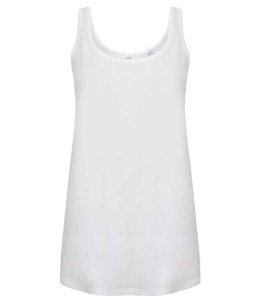 SF Clothing SK234 Ladies Slounge Vest in White