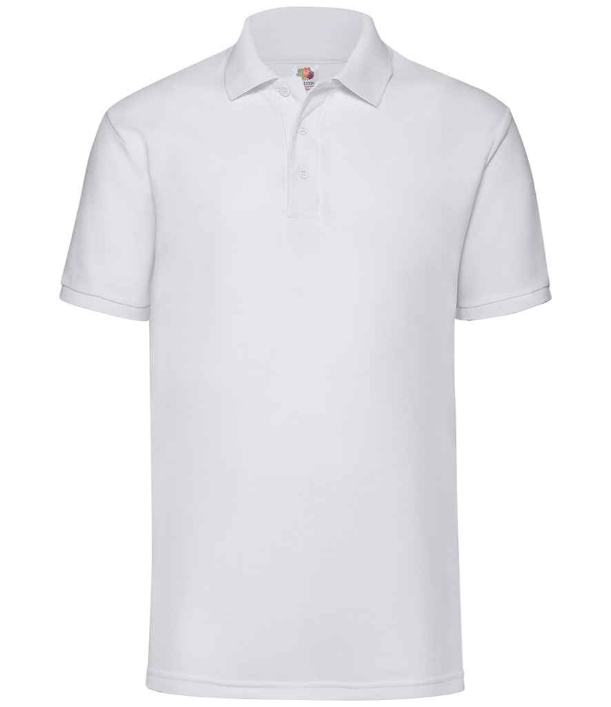 Fruit of the Loom SS11 polo in White