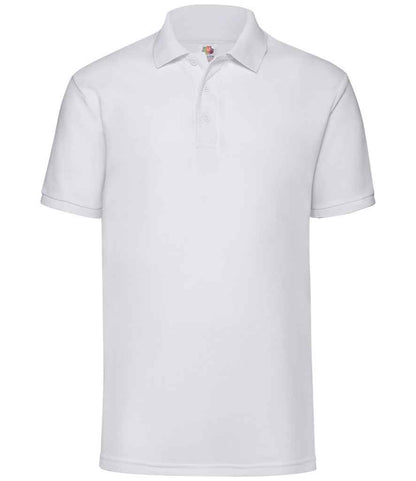 Fruit of the Loom SS11 polo in White