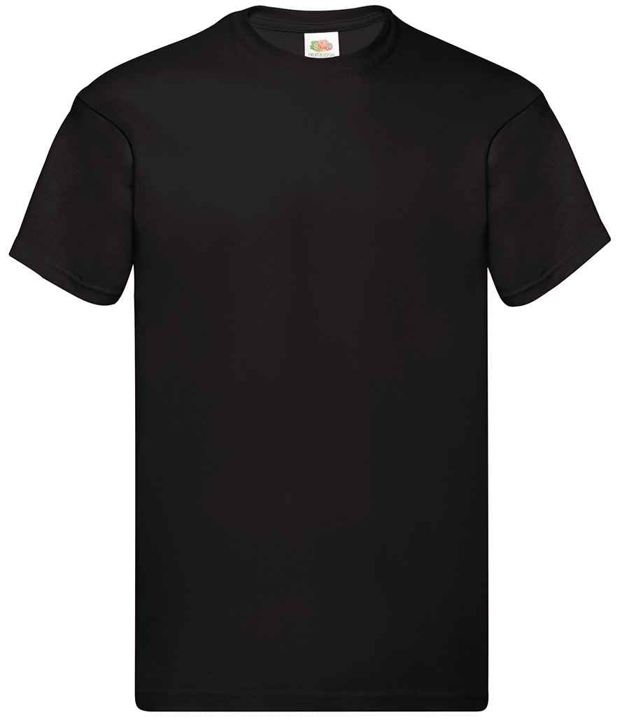 Fruit of the Loom SS12 Original T-Shirt in Black
