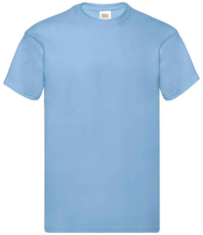 Fruit of the Loom SS12 Original T-Shirt in Sky Blue
