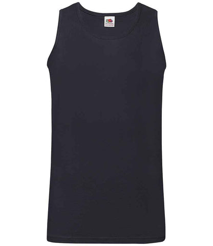 Fruit of the Loom SS18 Athletic Vest in Deep Navy