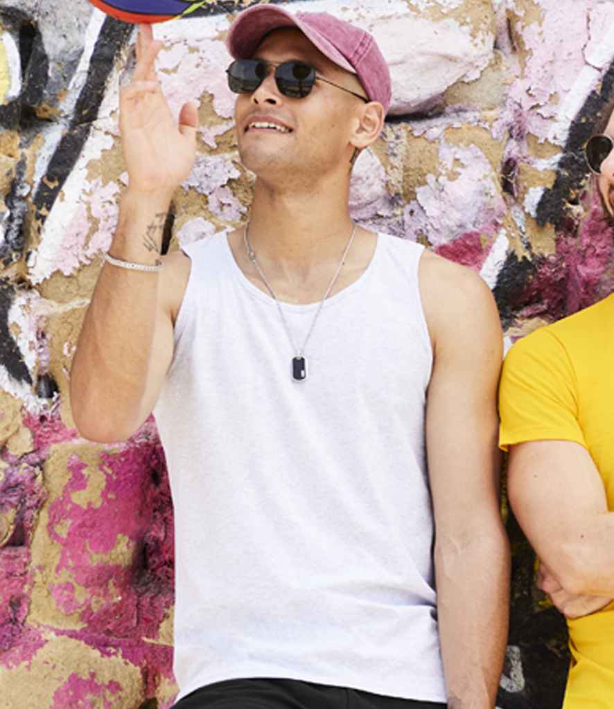 Fruit of the Loom SS18 Athletic Vest in White