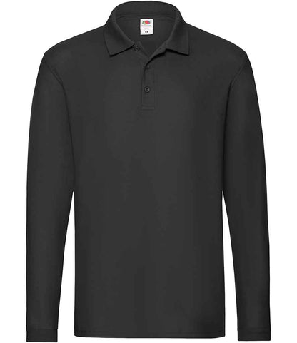 Fruit of the Loom SS24 polo in Black