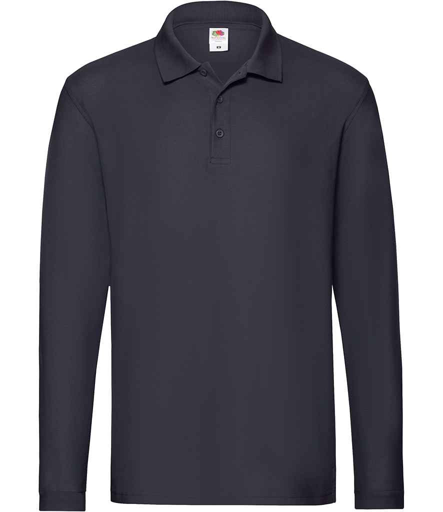 Fruit of the Loom SS24 polo in Deep Navy