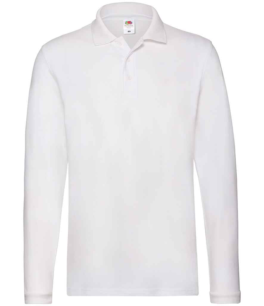 Fruit of the Loom SS24 polo in White