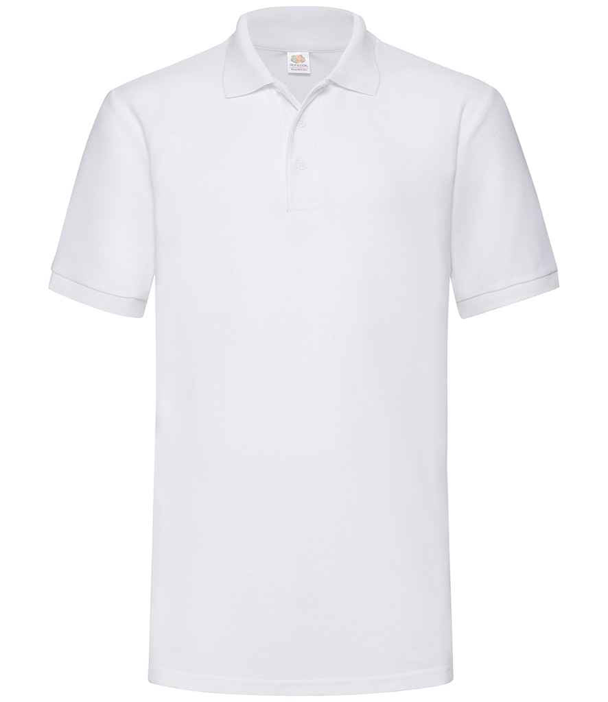 Fruit of the Loom SS27 polo in White