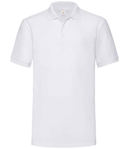 Fruit of the Loom SS27 polo in White