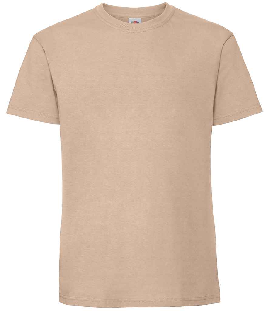 Fruit of the Loom SS620 Iconic 195 T-Shirt in Desert Sand
