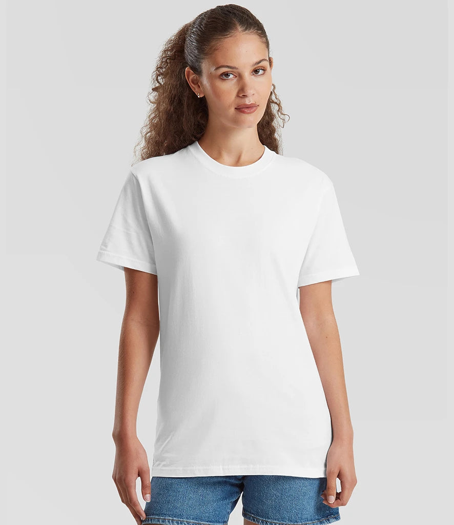 Fruit of the Loom SS640 Pure Cotton T-Shirt in White