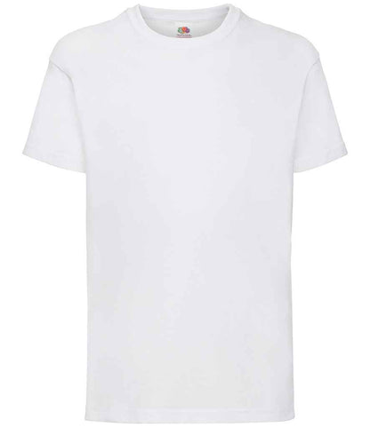 Fruit of the Loom SS6B Kids Value T-Shirt in White