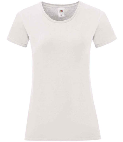 Fruit of the Loom SS721 Ladies Iconic 150 T-Shirt in White